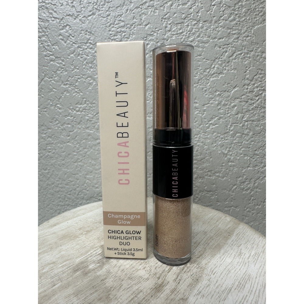 $8 🌙 CHICA BEAUTY CHICA GLOW HIGHLIGHTER DUO Champagne‎ GLOW NEW
